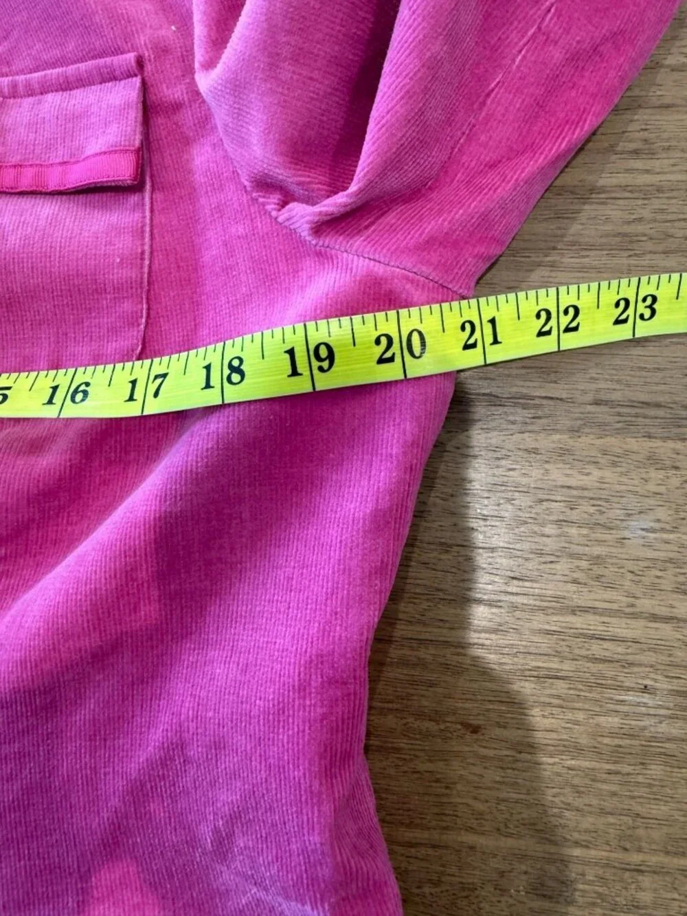 Style & Co. Pink Corduroy Stretch Jacket - Size 14